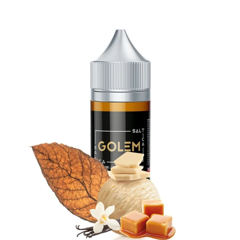 Saltica Golem (Tütün, Dondurma, Karamel ve Vanilya) Salt Likit Saltica Golem (Tütün, Dondurma, Karamel ve Vanilya) Salt Likit