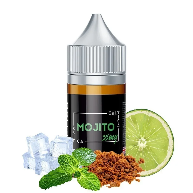 Saltica Mojito (Misket Limon, Esmer Şeker ve Nane) Salt Likit Saltica Mojito (Misket Limon, Esmer Şeker ve Nane) Salt Likit